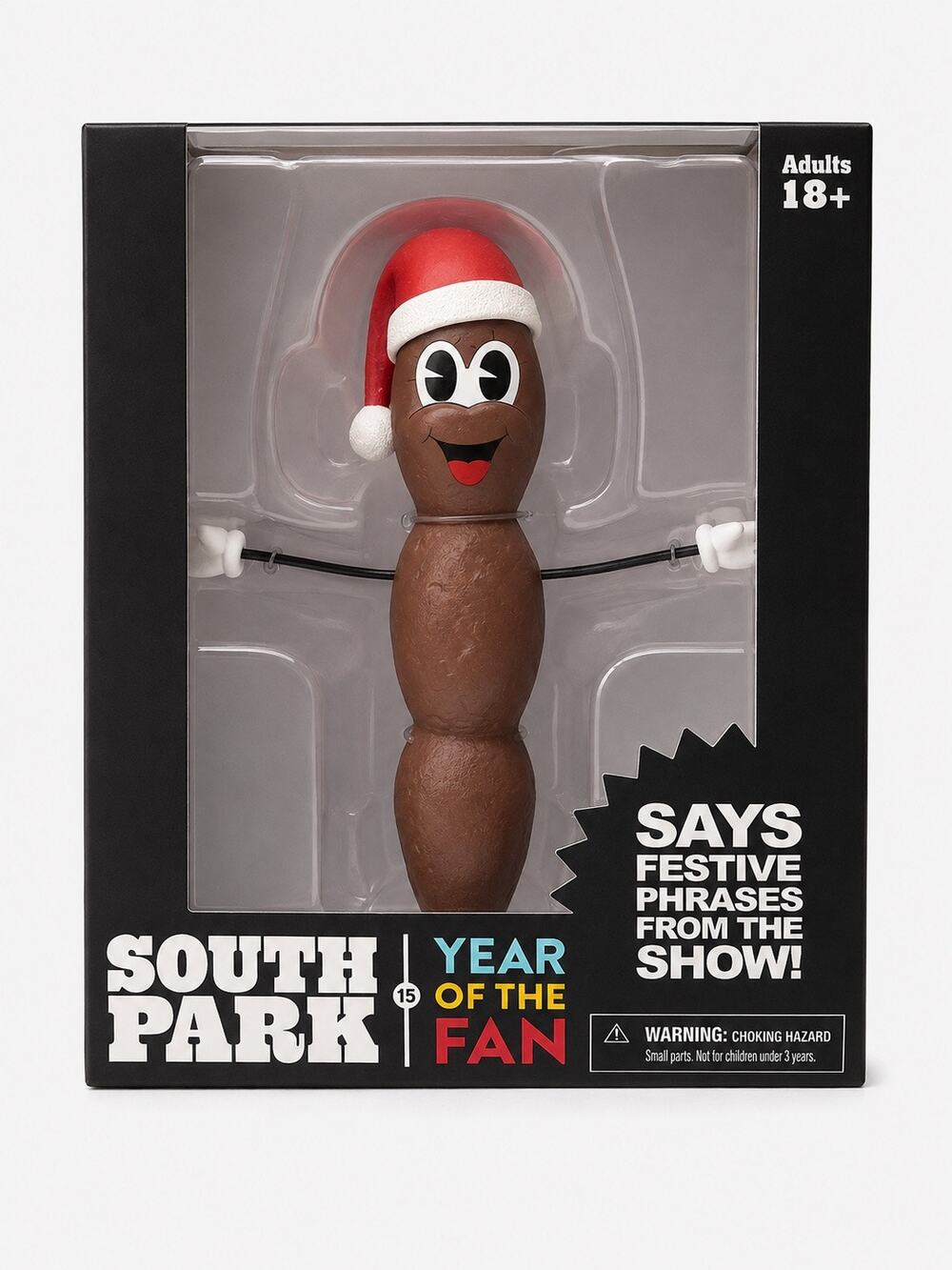 South Park Mr. Hankey Deluxe Talking Figure Mezco Year of the Fan 18+ Boxed”.